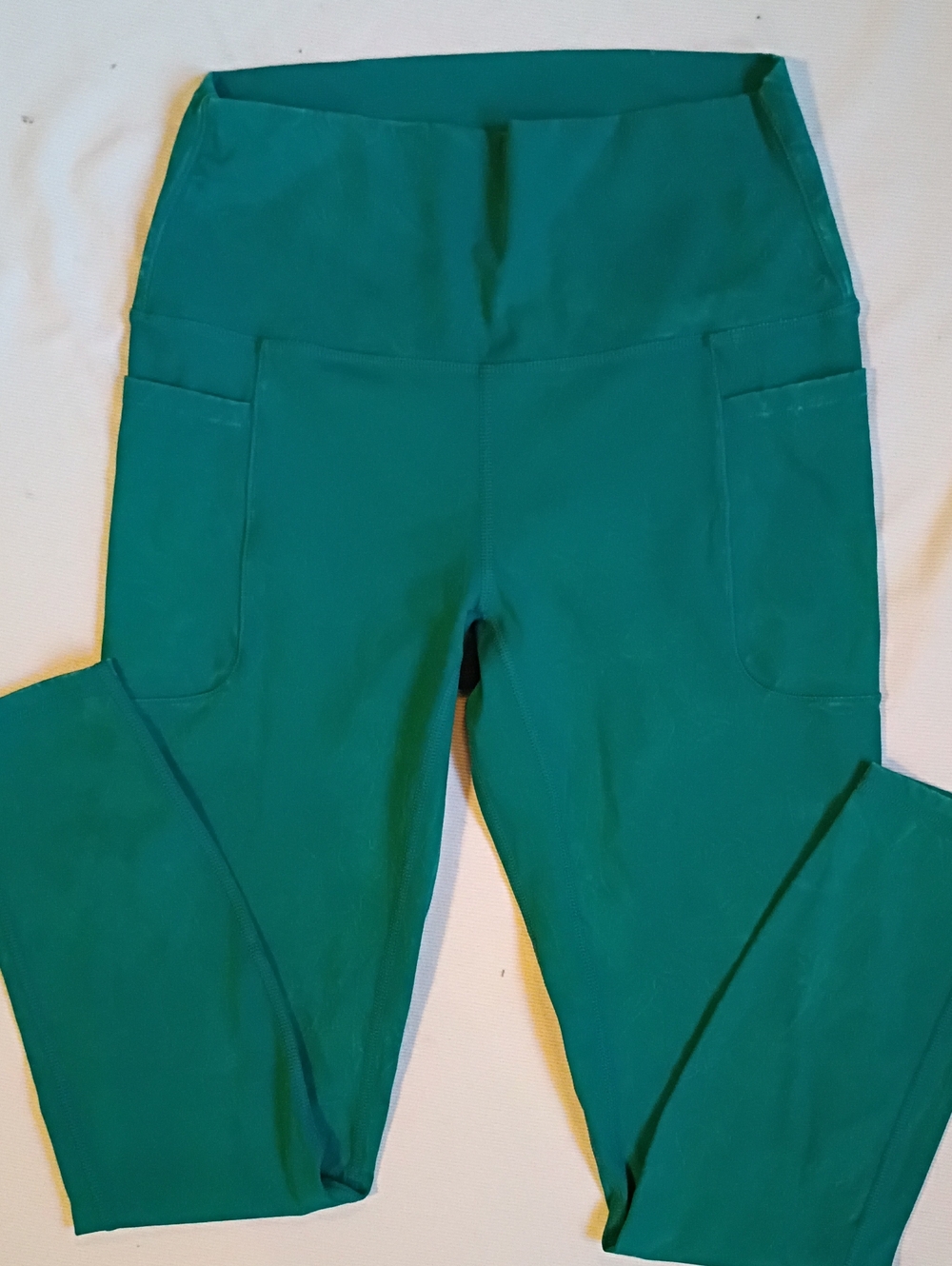 JoyLab High-Waist Leggings with Side Pockets - Teal